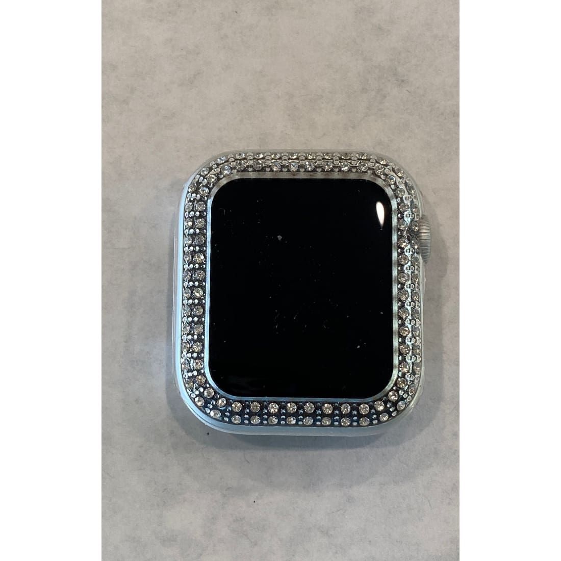 Apple Watch Cover Bezel Clear Case Swarovski Crystals Apple Watch Cases Smartwatch Bumper Bling 38mm-45mm Series 2-8 - apple watch, apple