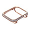 Apple Watch Band Bezel Rose Gold Case Cover 38mm 40mm 43mm 44mm Large 3mm Rhinestone Crystals Final Sale