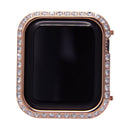 Apple Watch Band Bezel Rose Gold Case Cover 38mm 40mm 43mm 44mm Large 3mm Rhinestone Crystals Final Sale