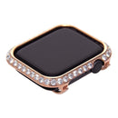 Apple Watch Band Bezel Rose Gold Case Cover 38mm 40mm 43mm 44mm Large 3mm Rhinestone Crystals Final Sale