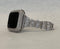 Wedding Style Apple Watch Band Women 41mm 45mm 49mm Ultra Swarovski Crystal Silver & or Apple Watch Cover Lab Diamond Bezel Case Smartwatch Bumper 38-49mm by Iwatch Candy