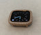 Apple Watch Band 49mm Ultra Rose Gold Crystals & or Apple Watch Cover Lab Diamond Bezel Case Smartwatch Bumper Bling 38mm-49mm