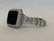 Apple Watch Band 41mm 45mm Series 7,8 Women's Silver & or Smartwatch Lab Diamond Cover Bumper Iwatch Bling 38mm 42mm 44mm