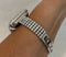 41mm 45mm Apple Watch Band Women Silver & or White Gold Lab Diamond Bezel Cover Smartwatch Bumper Bling Series 2-9 Iwatch Candy