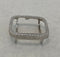 Silver 2.5mm Lab Diamond Apple Watch Bezel Cover 40mm 44mm Custom Handmade