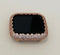 41mm 45mm Apple Watch Bezel Cover Rose Gold Lab Diamond Bling 38mm 40mm 42mm 44mm Smartwatch Bumper Series 7,8