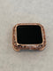 Apple Watch Cover 38mm 40mm 42mm 41mm 44mm 45mm Bezel Rose Gold Crystal Smartwatch Bumper Series 2-9 SE Iwatch Candy Bling