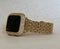 Iced Out Gold Apple Watch Band 41mm 45mm 49mm Ultra Crystal & or Lab Diamond Bumper Bezel Cover Smartwatch Bumper Bling Series 1-8 SE