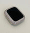 Designer 38m 40mm 41mm 42mm 44mm 45mm 49mm Ultra Apple Watch Cover 14k White Gold Plated Lab Diamond Case.