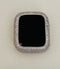 Custom Swarovski Crystal Apple Watch Band Silver Baguettes & or Apple Watch Case Lab Diamond Bezel Cover Smartwatch Bumper Bling 38mm-49mm Ultra