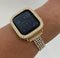 41mm 45mm 49mm Ultra Apple Watch Band Gold Crystals & or Apple Watch Case Lab Diamond Bezel 38mm-44mm Apple Watch Cover Bling