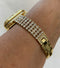 Gold Apple Watch Band Women CZ & or Crystal Floral Bezel Cover 38mm 40mm 42mm 44mm