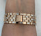 Apple Watch Band Rose Gold Crystal Baguettes 38 40 41 42 44 45mm & or Apple Watch Case Lab Diamond Bezel Iwatch Candy