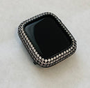 49mm Ultra Black Apple Watch Band Crystals & or Apple Watch Cover Lab Diamond Bezel Apple Watch Case 38mm-45mm Iwatch Candy Bling