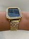 Designer Gold Apple Watch Band Womens Swarovski Crystal Baguettes 38mm 40mm 41mm 42mm 44mm 45mm & or Apple Watch Cover Baguette Lab Diamonds Smartwatch Bumper