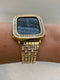 Designer Gold Apple Watch Band Womens Swarovski Crystal Baguettes 38mm 40mm 41mm 42mm 44mm 45mm & or Apple Watch Cover Baguette Lab Diamonds Smartwatch Bumper