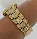 Series 1-8 Apple Watch Band Gold 41mm 45mm Swarovski Crystals & or Smartwatch Lab Diamond Bezel Cover Bumper 38mm-45mm