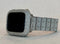 Apple Watch Band White Gold 38mm 40mm 41mm 42mm 44mm 45mm 49mm Ultra Crystals & or Silver Apple Watch Case Lab Diamond Bezel Cover