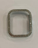 Series 7 Watch Bezel Cover Silver Series 8 Rhinestone Swarovski Crystals Iwatch Bumper Case Bling 38 40 41 42 44 and 45mm