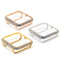 New Series 8 Apple Watch Bezel Case Cover 41mm 45mm Silver or Gold Crystals Stainless Steel Smartwatch Bumper Bling Final Sale