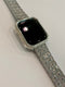 Apple Watch Band Women 41mm 45mm Silver Crystal & or Apple Watch Case Stainless Apple Watch Cover Iwatch Candy Bling Series 9