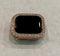 Series 2-8 Apple Watch Case Cover 3.5mm Lab Diamond Bezel Rose Gold Smartwatch Bumper 38mm-45mm