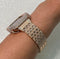 Apple Watch Band Women Rose Gold Crystals & or Apple Watch Case 3.5mm Lab Diamond Bezel Cover Iwatch Candy Bling 38mm-45mm