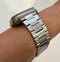 Apple Watch Band 49mm Ultra Stainless Steel Mens Apple Watch Straps Ultra 49mm Silver Iwatch Candy 42mm 44mm 45mm