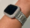 49mm Ultra Apple Watch Band Silver Stainless Steel Minimalist & or Apple Watch Case Lab Diamond Bezel Apple Watch Cover Iwatch Candy 38-45mm