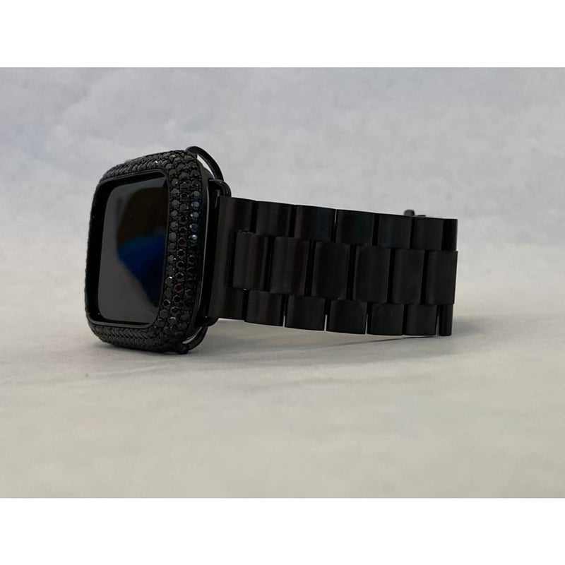 Candy - Black Apple Watch Band Rolex Style