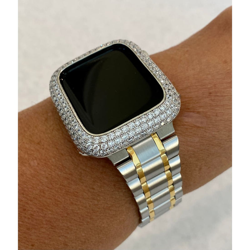 14K Gold Filled Apple Watch Band Iwatch Strap 40mm 41mm 42mm 44mm